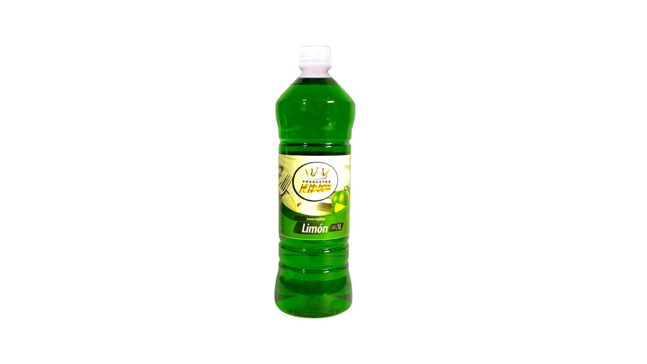 Lavavajilla líquido LA OCA Limón botella 1 L - New Power International